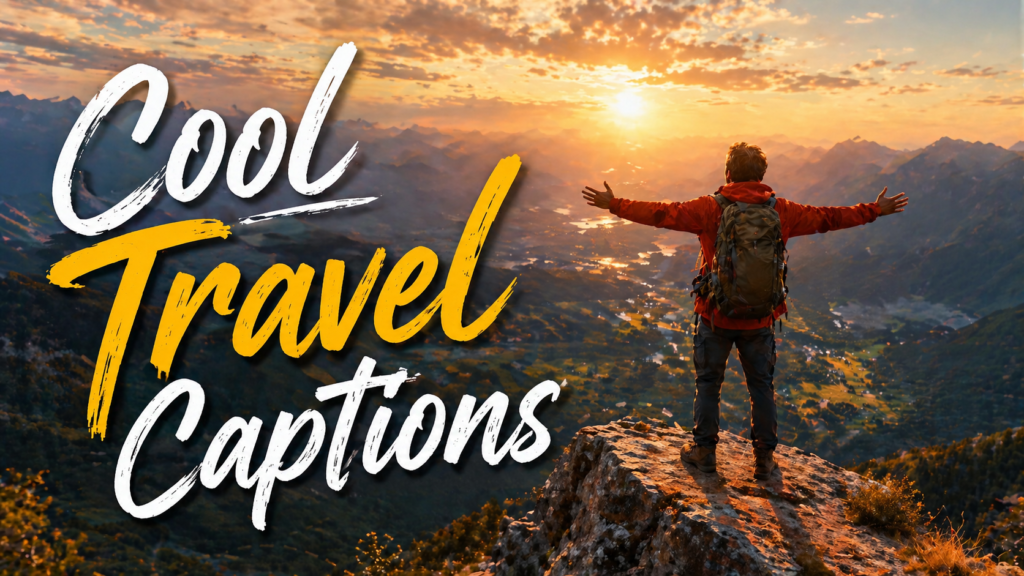 50 Cool Travel Captions for Instagram That Make Every Trip Look Epic