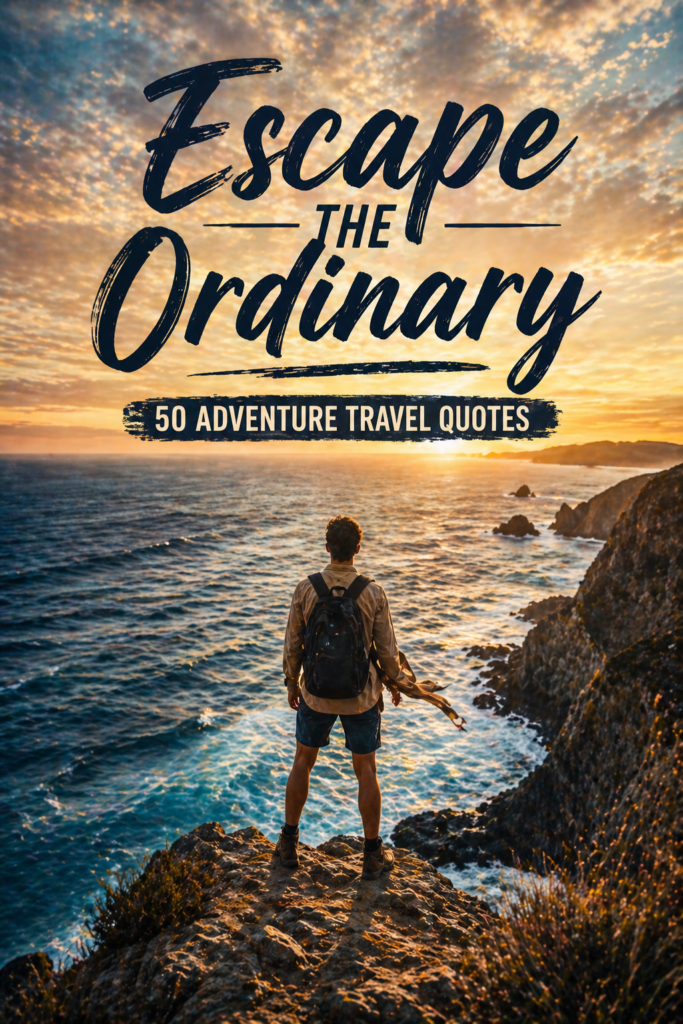 50 Adventure Travel Quotes to Ignite Your Wanderlust