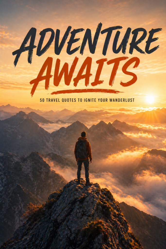 50 Adventure Travel Quotes to Ignite Your Wanderlust