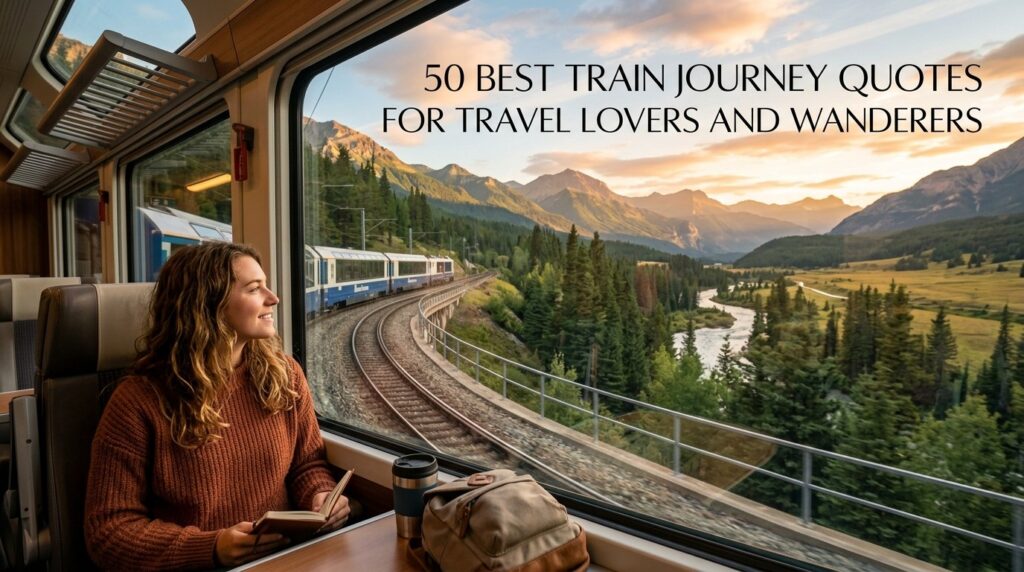 50 Best Train Journey Quotes for Travel Lovers and Wanderers