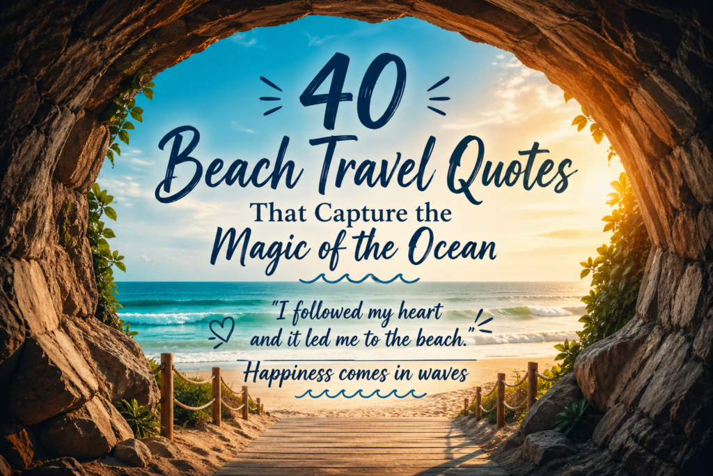 40 Beach Travel Quotes That Capture the Magic of the Ocean