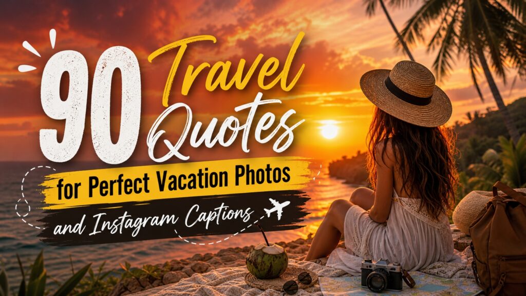 90 Sunset Travel Quotes for Perfect Vacation Photos and Instagram Captions