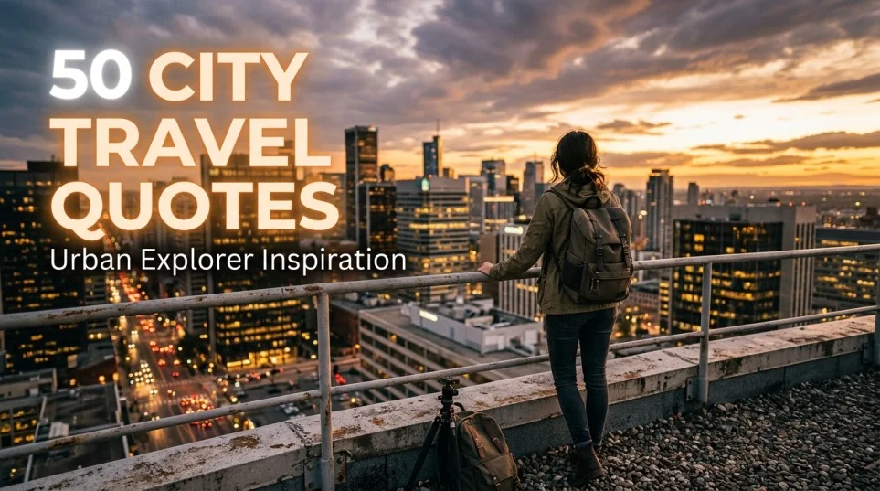 50 City Travel Quotes for Urban Explorers